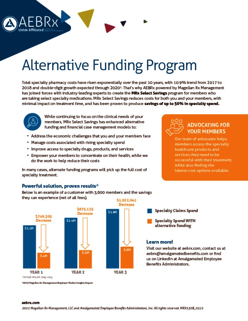 Alternative Funding Program