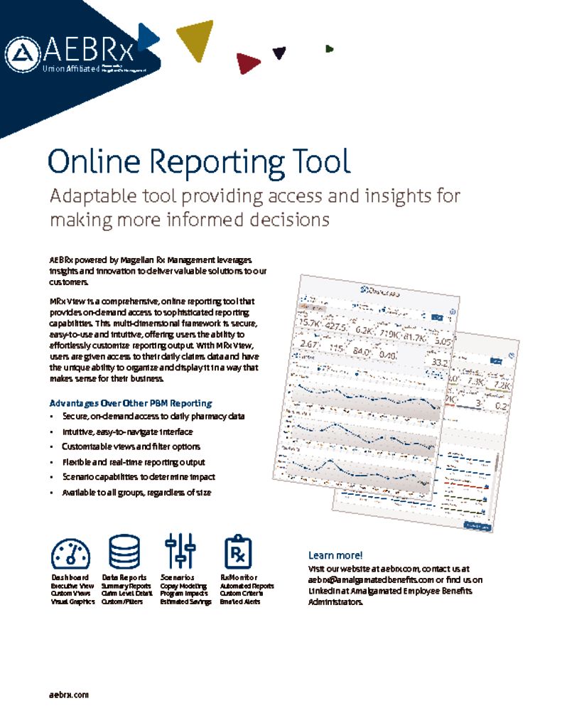 Online Reporting Tool